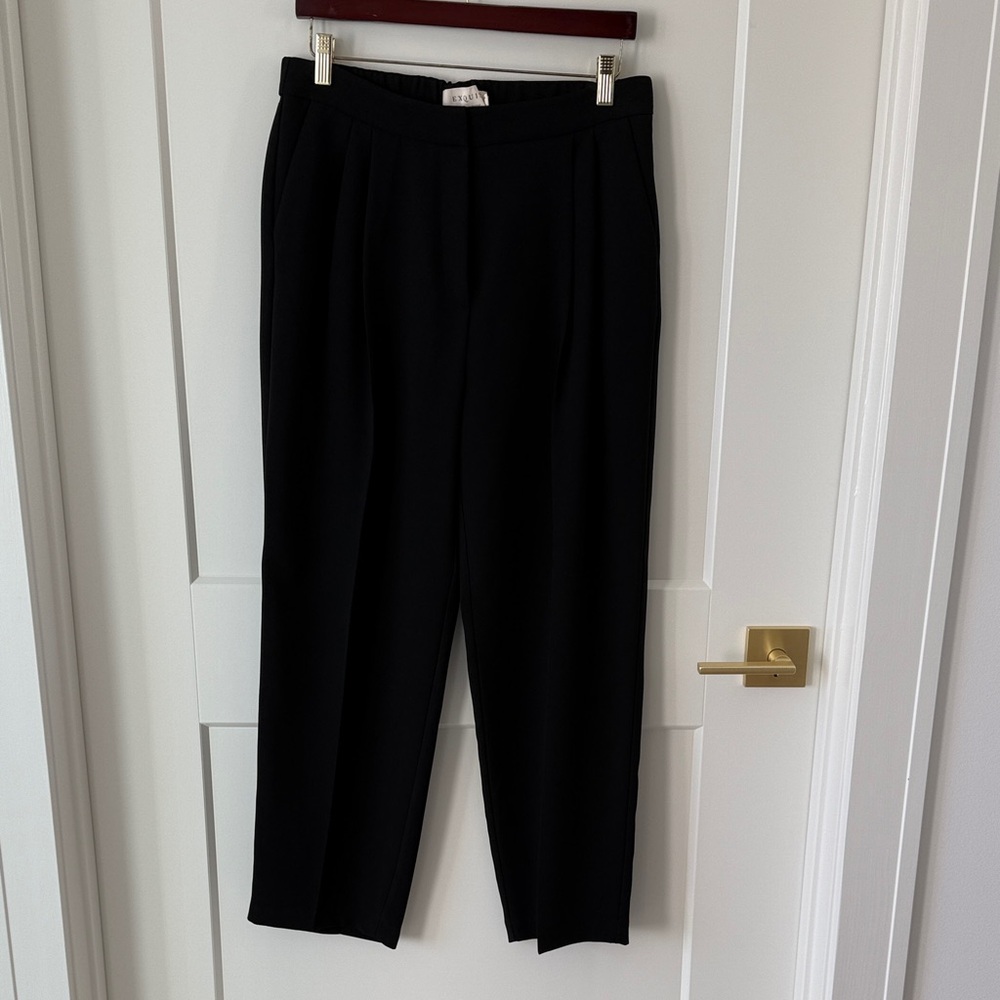 Exquise Black Women’s Trouser Pants